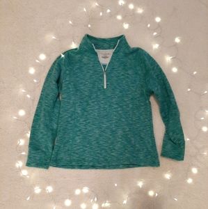 Tek Gear Sweatshirt Jacket Teal sz L